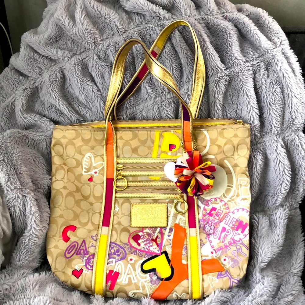 NEVER USED: Coach Poppy Purse